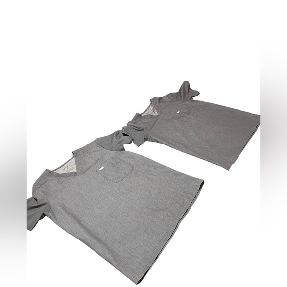 💙BUNDLE Figs Charcoal V-Neck Scrub Top - Picture 4 of 12